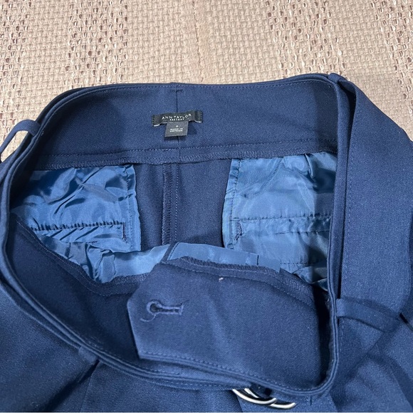 Ann Taylor navy blue wide leg pants - Picture 7 of 11
